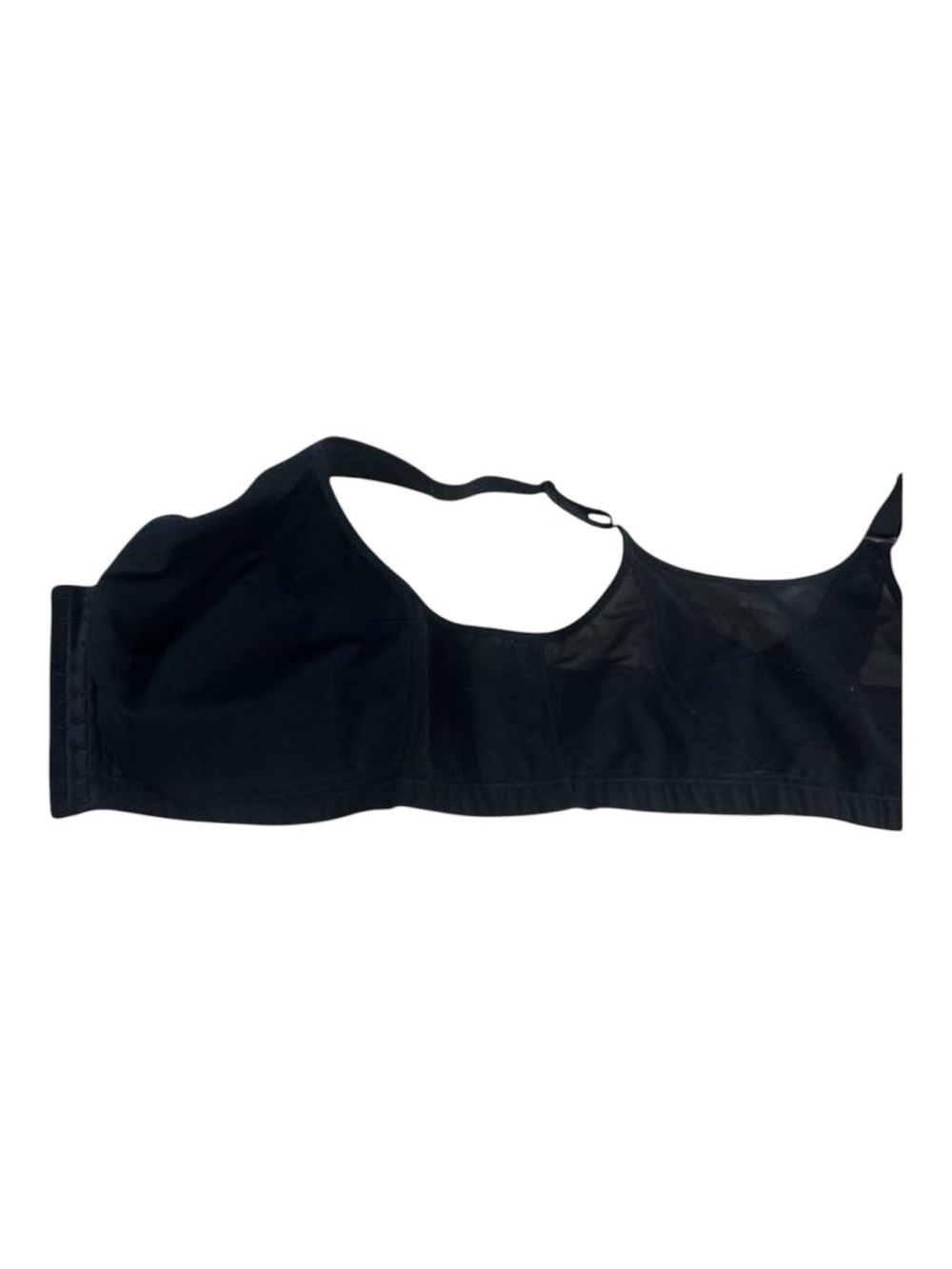 Laudine Back Support Black Front Closure Wireless Bra Size 44G Adjustable Strap - Picture 8 of 13